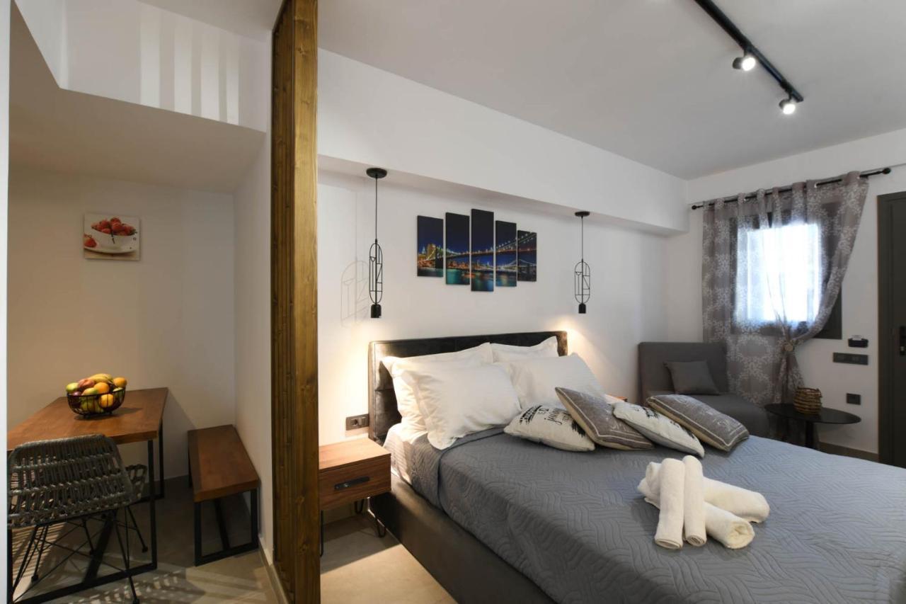 Orion Eco Suites Karteros Bagian luar foto