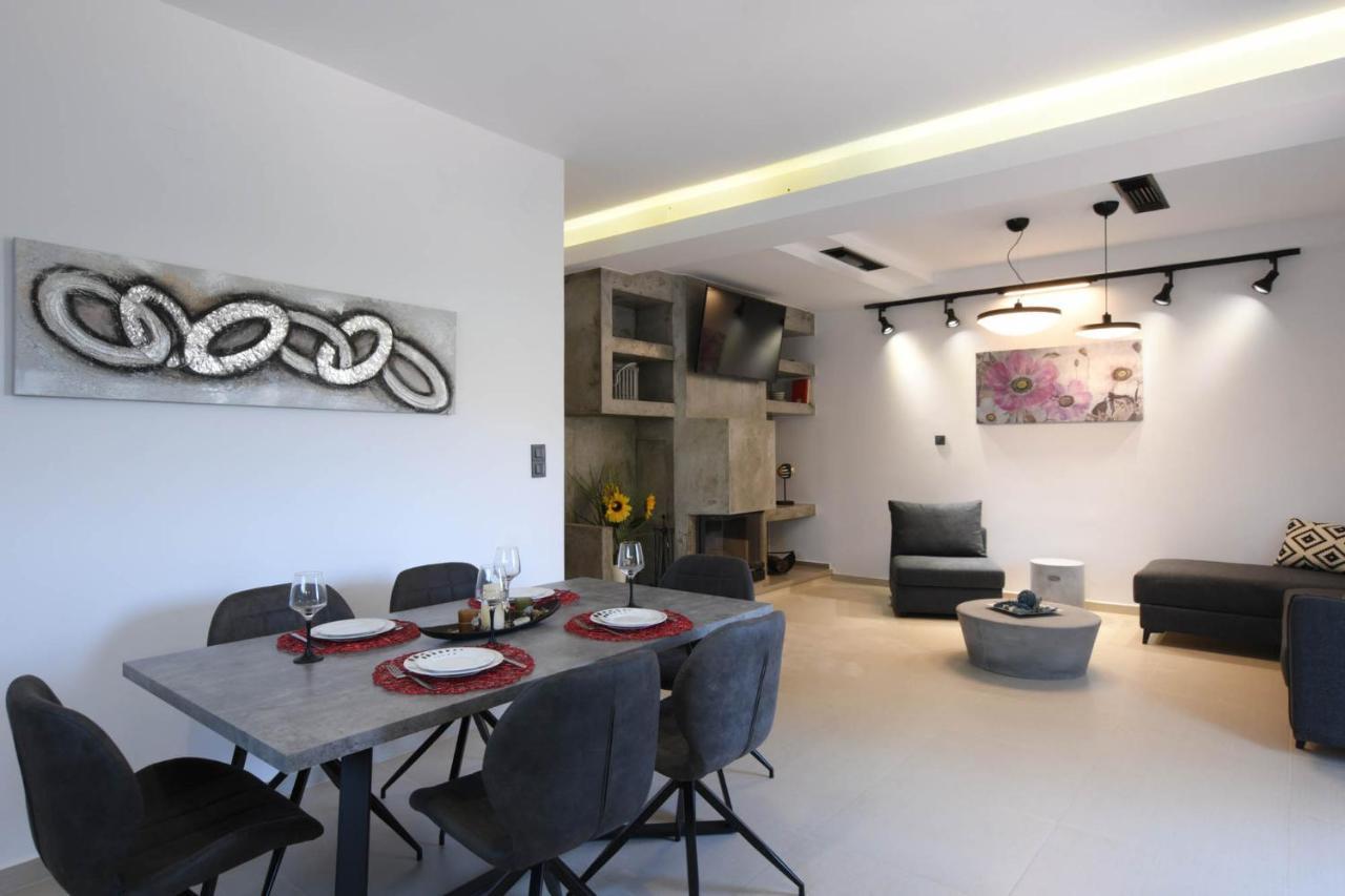 Orion Eco Suites Karteros Bagian luar foto